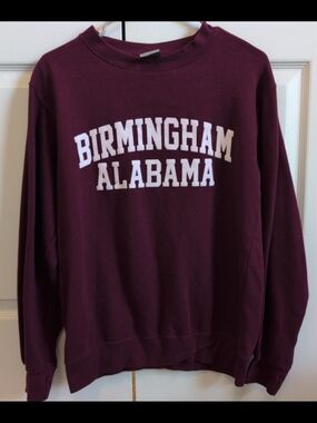 MV Sport Maroon Logo Pullover